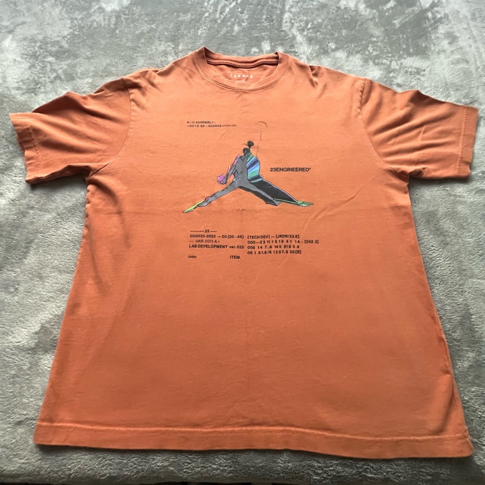 Jordan 23 Engineered Orange Short Sleeve Tee